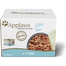 Applaws tuna fillet multipack kitten wet cat food tins