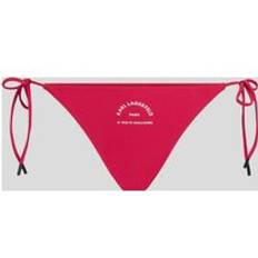 Karl Lagerfeld Badkläder Karl Lagerfeld Damstring W/logotyp bikiniunderdelar, röd