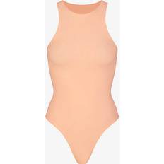 Orange Shapewear & Under Garments SKIMS High Neck Bodysuit Orange Fits Everybody