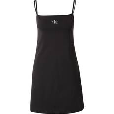 Calvin Klein L Kjoler Calvin Klein Milano Jersey Camisole Dress Black