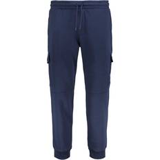 Jack & Jones PLUS JPSTGORDON JJLARRY Cargo sweat Pant PLS joggingbyxor, marinblå kavaj, 48, Navy Blazer, SE