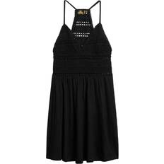 Superdry Short Dresses Superdry Jersey Lace Mini Dress