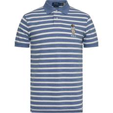 Beige - Hombre Polos Polo Ralph Lauren Bear Stripe Shirt - Beige/Blue