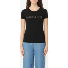 Donna - Taglia unica Magliette Patrizia Pepe Maglietta Slim Fit T-Shirt - Black