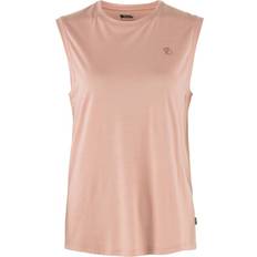 Fjällräven Canottiere Fjällräven Abisko Wool Tank Top - Pink