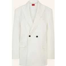 Damen - Weiß Anzüge HUGO Blazer ALSATIN-1 Regular Fit WEISS