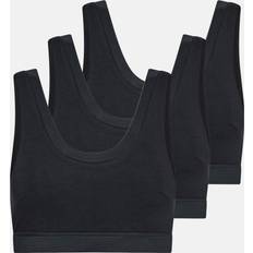JBS of Denmark Ekologisk bambuviskos, 3-pack BH Top, Svart