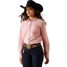 Ariat Women Shirts Ariat Women's Kirby Stretch Shirt in Camellia Rose Stripe