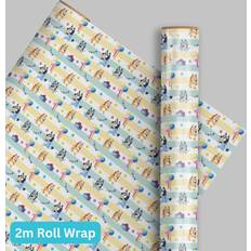 Blue Gift Wrapping Papers Danilo Bluey Wrapping Paper 2m Roll Wrap