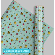 Gift Wrapping Papers Danilo Minecraft Wrapping Paper 2 Sheets & 2 Tags