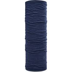 Skjerf & Sjal Buff Lightweight Merino Wool Solid Denim