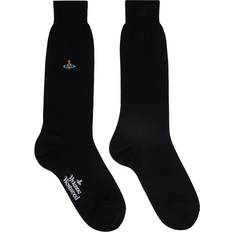 Underwear Vivienne Westwood Uni colour plain socks BLACK 6-8