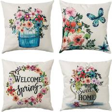 Jojomino Pillow 18X18, Farmhouse Case Cushion Cover