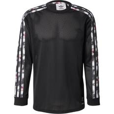 Adidas Pride Mesh 3-Stripes Long Sleeve Tee - Black