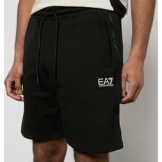 EA7 Men Shorts EA7 Mens Black Logo Short