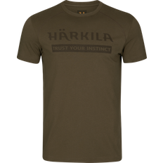 Härkila Tops Härkila logo S/S t-shirt Willow green