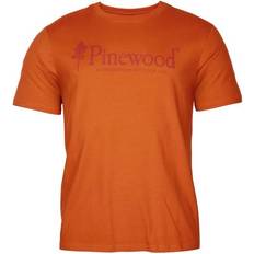 Pinewood Outdoor Life T-shirt Burned Orange 5445