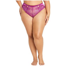 City Chic Women Panties City Chic RENAY THONG Magenta Purple 22-24 22-24