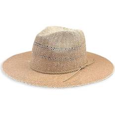 Pink - Women Hats Marcus Adler MARCUS ADLER Women's Ombré Straw Panama Hat Blush one-size