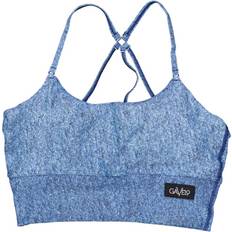 Cargo Top Denim Denim, Female, Tøj, Sports-bh, Træning