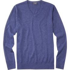 Olymp M Pullover Olymp Herren Pullover blau unifarben