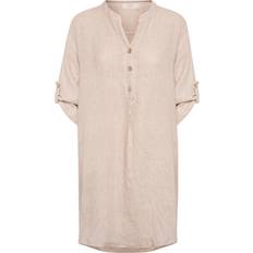 Cream Dresses Cream Crbellis Caftan Short Dress Kjoler 10611576 Crispy Sand XSMALL
