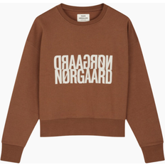 Mads nørgaard cambridge brown Mads Nørgaard Tilvina Sweatshirt - Cambridge Brown