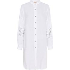 Marta Du Chateau Vita Klänningar Marta Du Chateau dame kjole 5611 White