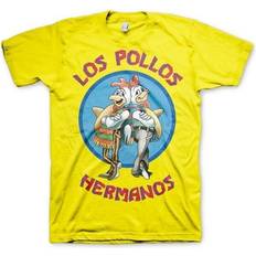 Breaking Bad Breaking bad los pollos hermanos t-shirt yellow Gelb