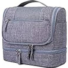 Multifunctional Portable Cosmetic Bag - Grey