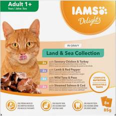 IAMS Pets IAMS delights land & sea collection in gravy wet cat food