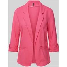 Rot Jacketts Vero Moda Damen Blazer VMJesmilo Sakko mit Dreiviertel-Ärmeln 10279700 Raspberry Sorbet