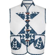 Lollys Laundry Cairo Printed Cotton Vest - Blue