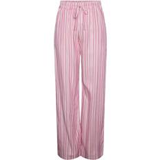 Purple - Stripes Trousers & Shorts Pieces Pcalvina High Waisted Trousers