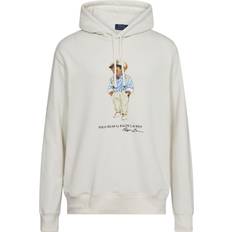 Polo Ralph Lauren Bear Fleece Hoodie Man - White