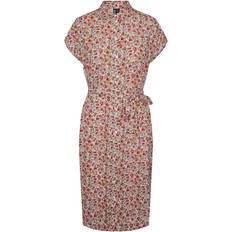 Red - Shirt Dresses Pieces Pcnya Shirt Dress