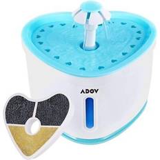 Adov cat water fountain for pet dog fresh drinking water bowl