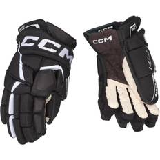 Protezioni per Hockey CCM Guanti Nero/Bianco Donna Jetspeed FTW nero