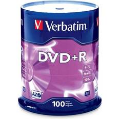 Optical Storage Verbatim Sold by: RoastedCanuck INC, DVD R 4.7GB 16x AZO Recordable Media Disc 100 Disc Spindle FFP 97459 Branded 100pk Spindle FFP