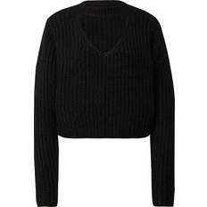 Kasjmir Gensere Only Pullover 'HENRIETTA' schwarz