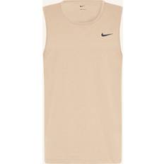 Beige - Herren Tanktops Nike Tanktop DRI-FIT HYVERSE BEIGE