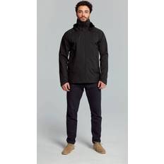 Skane regnjakke herre jet black