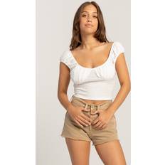 Levi's Women Shorts Levi's 501 Denim Shorts Dusty Safari