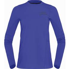 Norrøna Skjorter Norrøna Senja Equaliser Lightweight Long Sleeve - Blue
