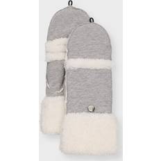 UGG Handskar UGG Bonded Fleece Flip Mitten in Grey, Grey Heather