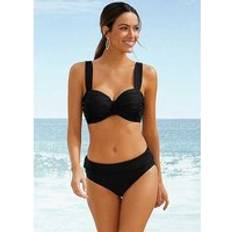 Bikini Sets Bonprix Underwired Bikini Set with Padded Straps Black