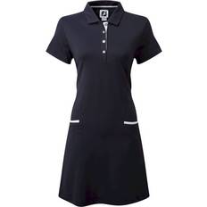 Golf Dresses FootJoy FJ Golf Dress Halbarm Kleid navy