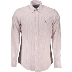 Striped Shirts Harmont & Blaine Dapper Striped Button-Down Bomuld Shirt No Color