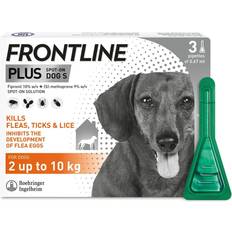 Frontline Pets Frontline Plus Flea & Tick Treatment for Small Dogs 2-10