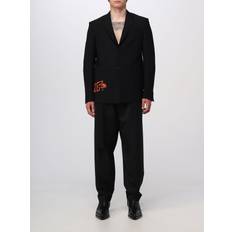 White Suits Off-White Blazer Men colour Black